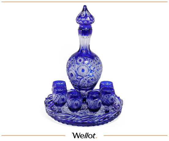 Изображение лота Набор для Вина 1990е Гусь-Хрустальный