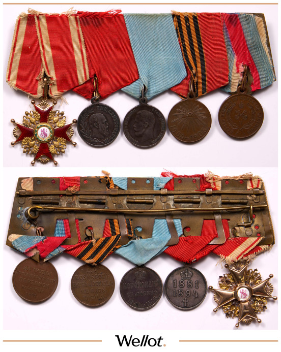 Изображение лота Колодка из Пяти Наград на Чиновника