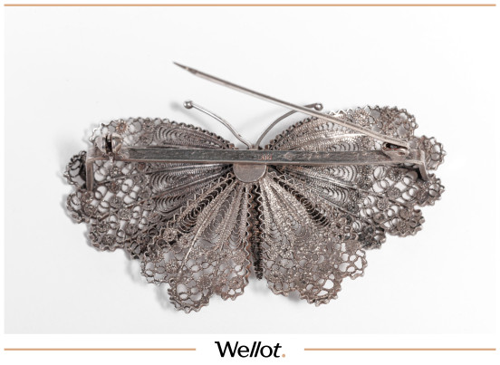 Изображение лота Брошь «Бабочка» 1950-1970 гг. Франция