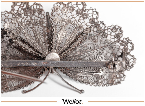 Изображение лота Брошь «Бабочка» 1950-1970 гг. Франция