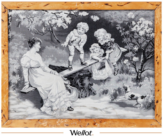 Изображение лота Гобелен Ручной Работы Франция Конец XIX века