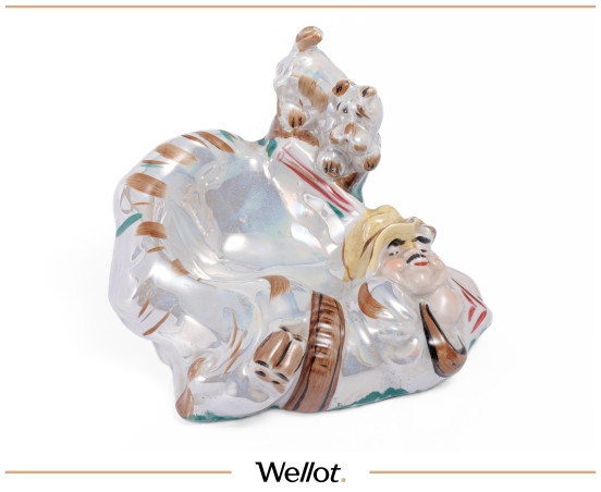 Изображение лота Фарфоровая Композиция «Охотник с Собакой в Засаде» 1990-2000-е