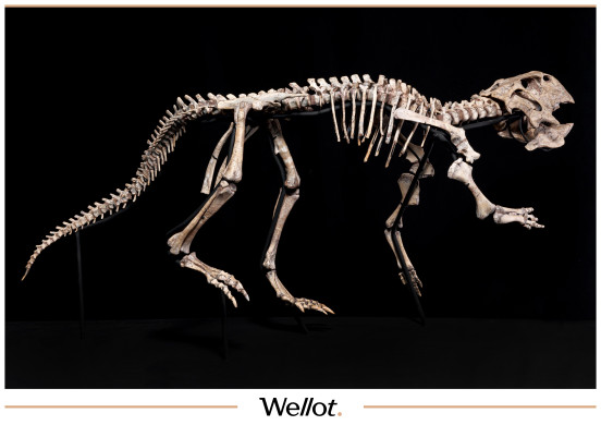 Изображение лота Скелет Рогатого Динозавра Psittacosaurus