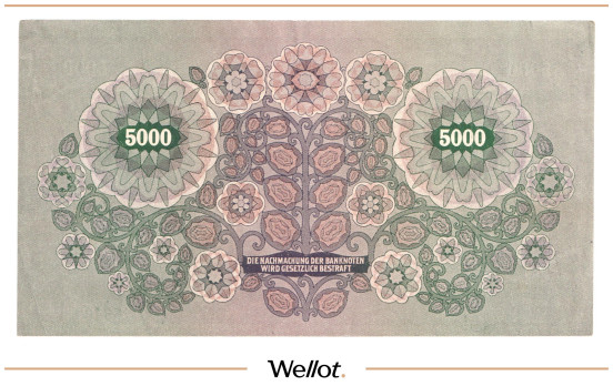 Изображение лота 5000 Крон 1922 Австрия