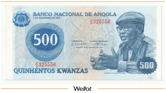 Изображение лота 500 Кванз 1979 Ангола UNC