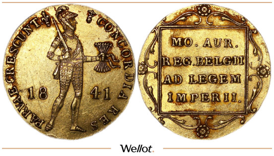 Изображение лота Дукат 1841 СПБ Николай I АUNC