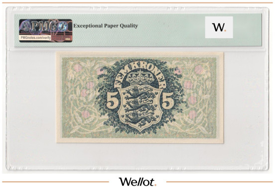 Изображение лота 5 Крон 1943 Дания PMG 68 EPQ UNC