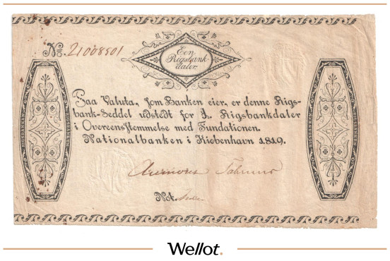Изображение лота 1 Ригсбанкдалер 1819 Дания