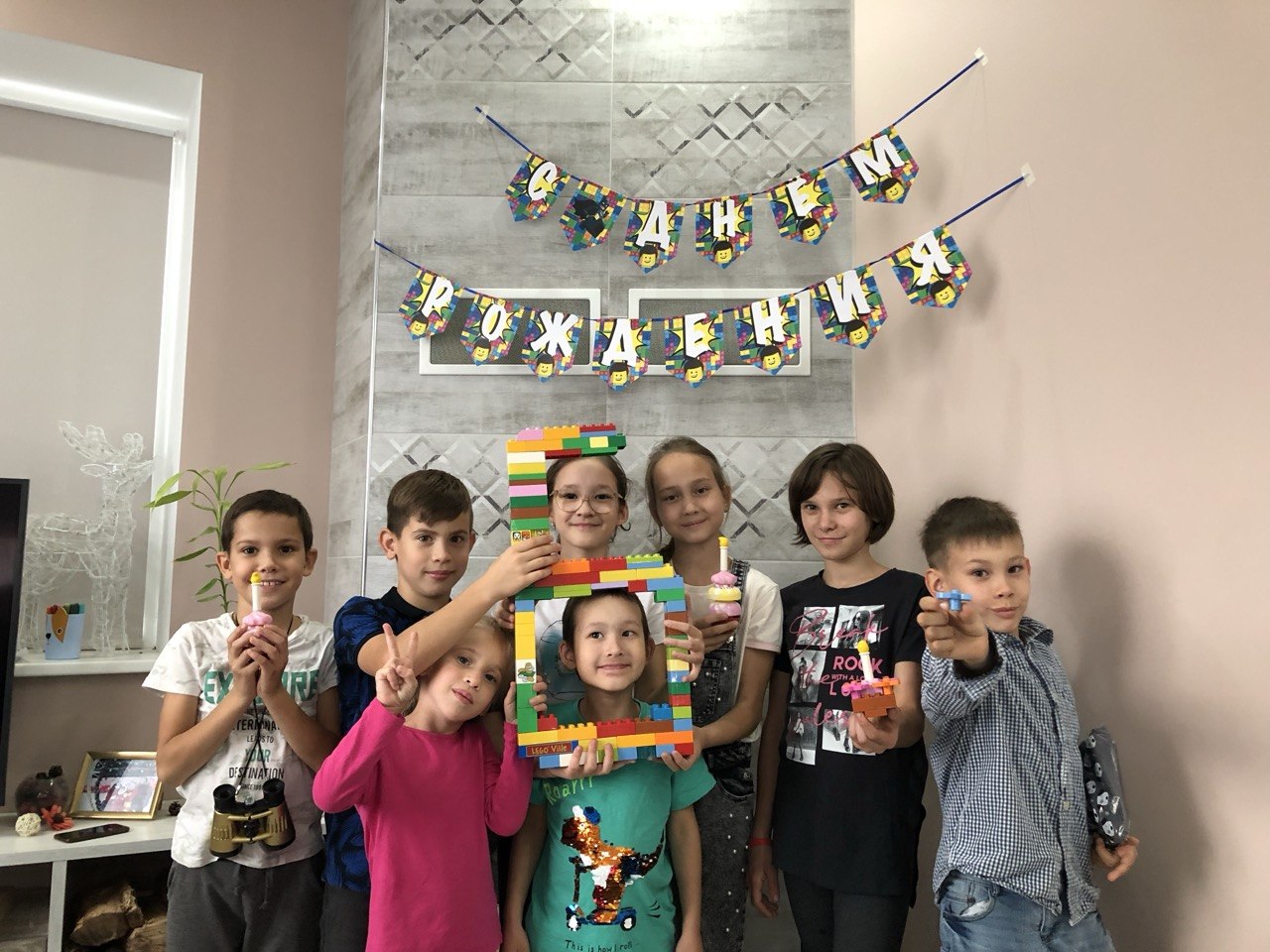 День рождения в стиле Lego