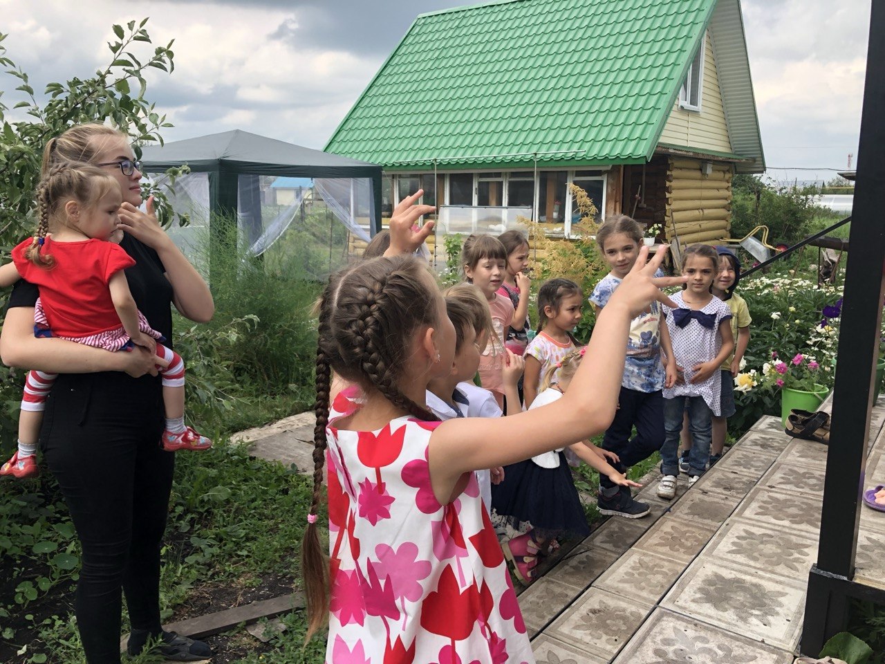 Квест на даче для детей