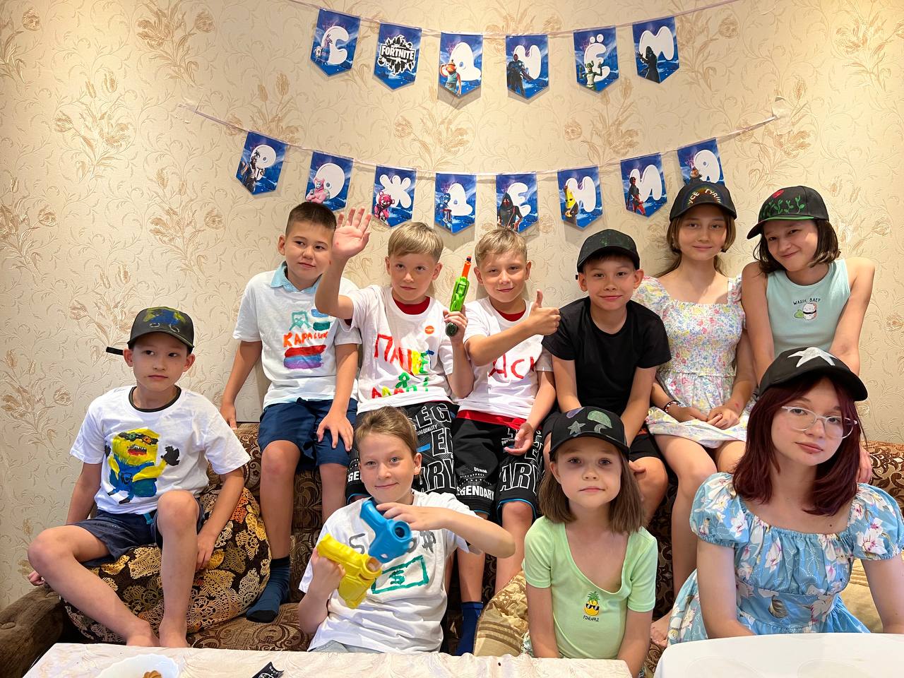 День рождения в стиле Фортнайт