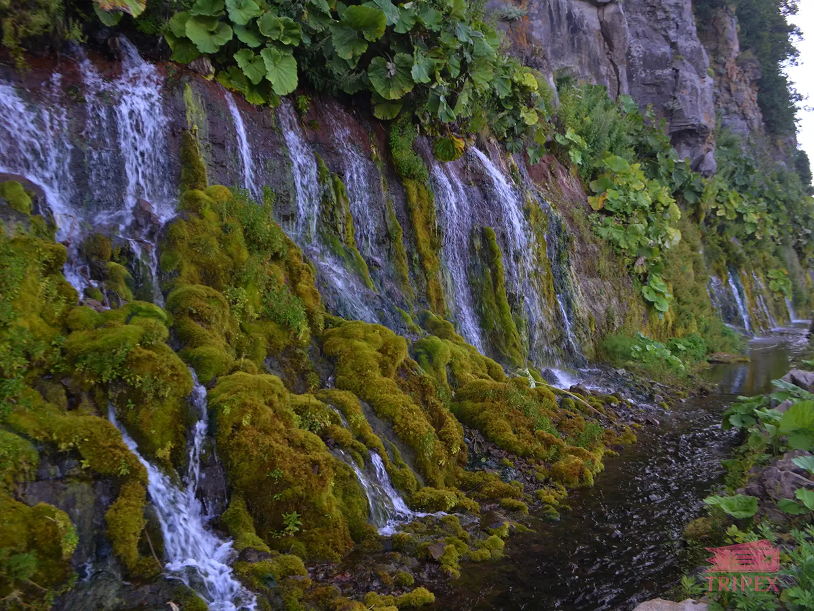 Водопад Плачущие скалы