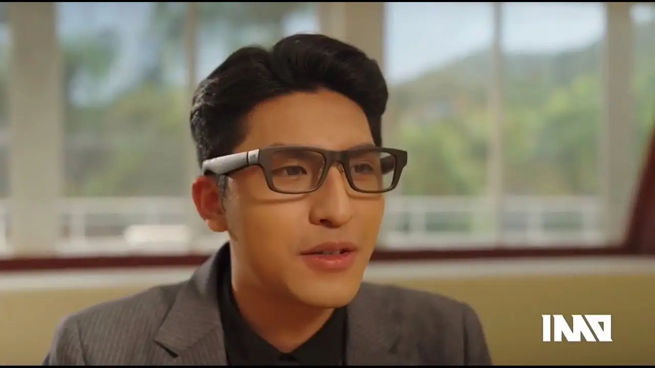 INMO GO 2 — smart glasses as a universal translator