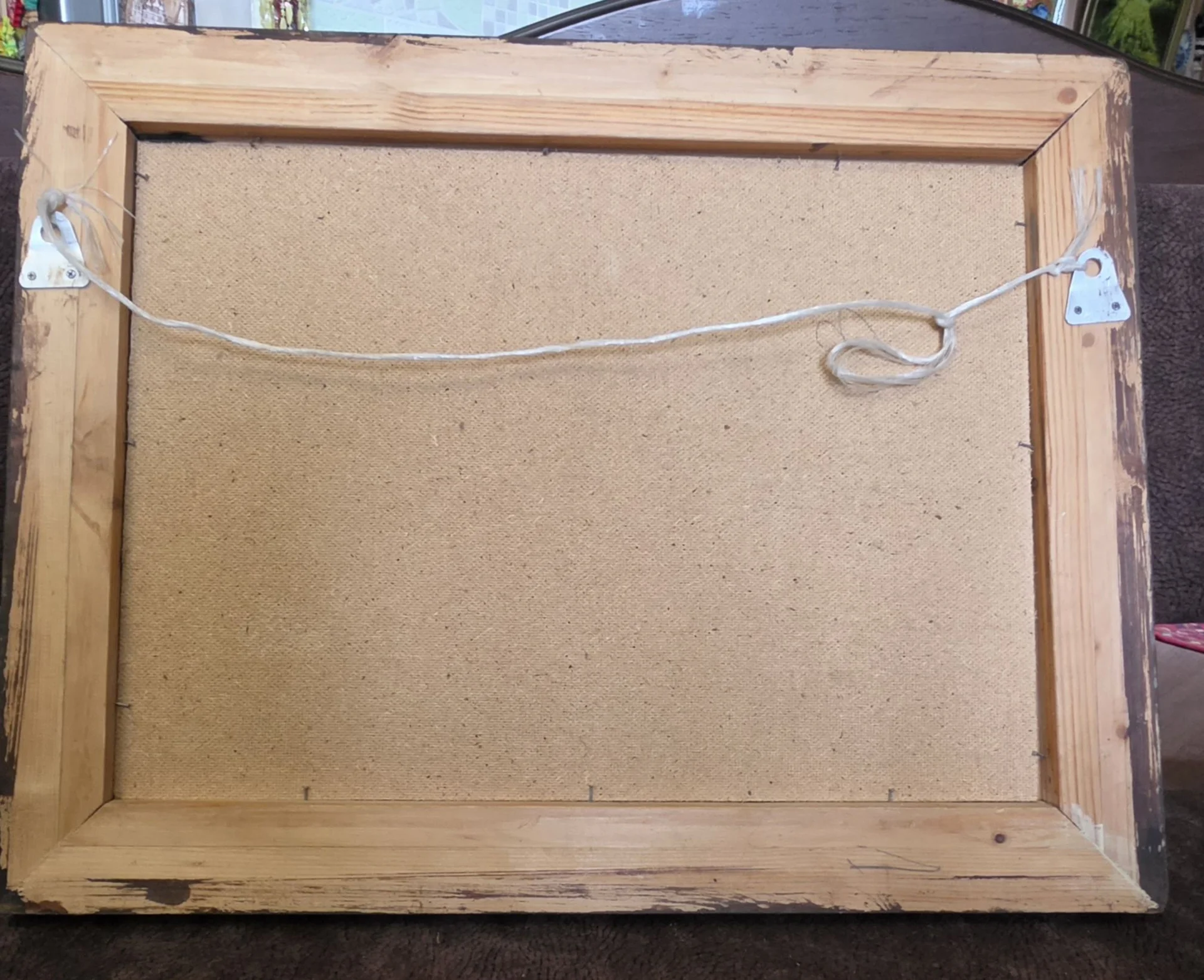 Картина в деревянной раме из пазлов, 59.5×6×46 - миниатюра 5