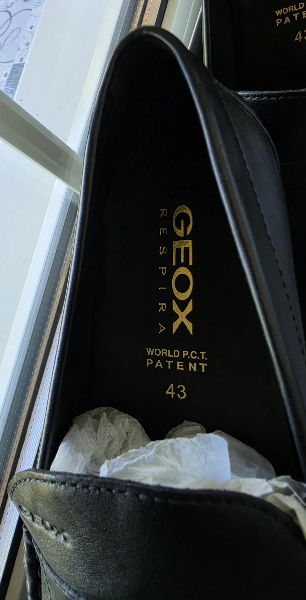 Туфли мужские GEOX Германия, 43 размер - миниатюра 6