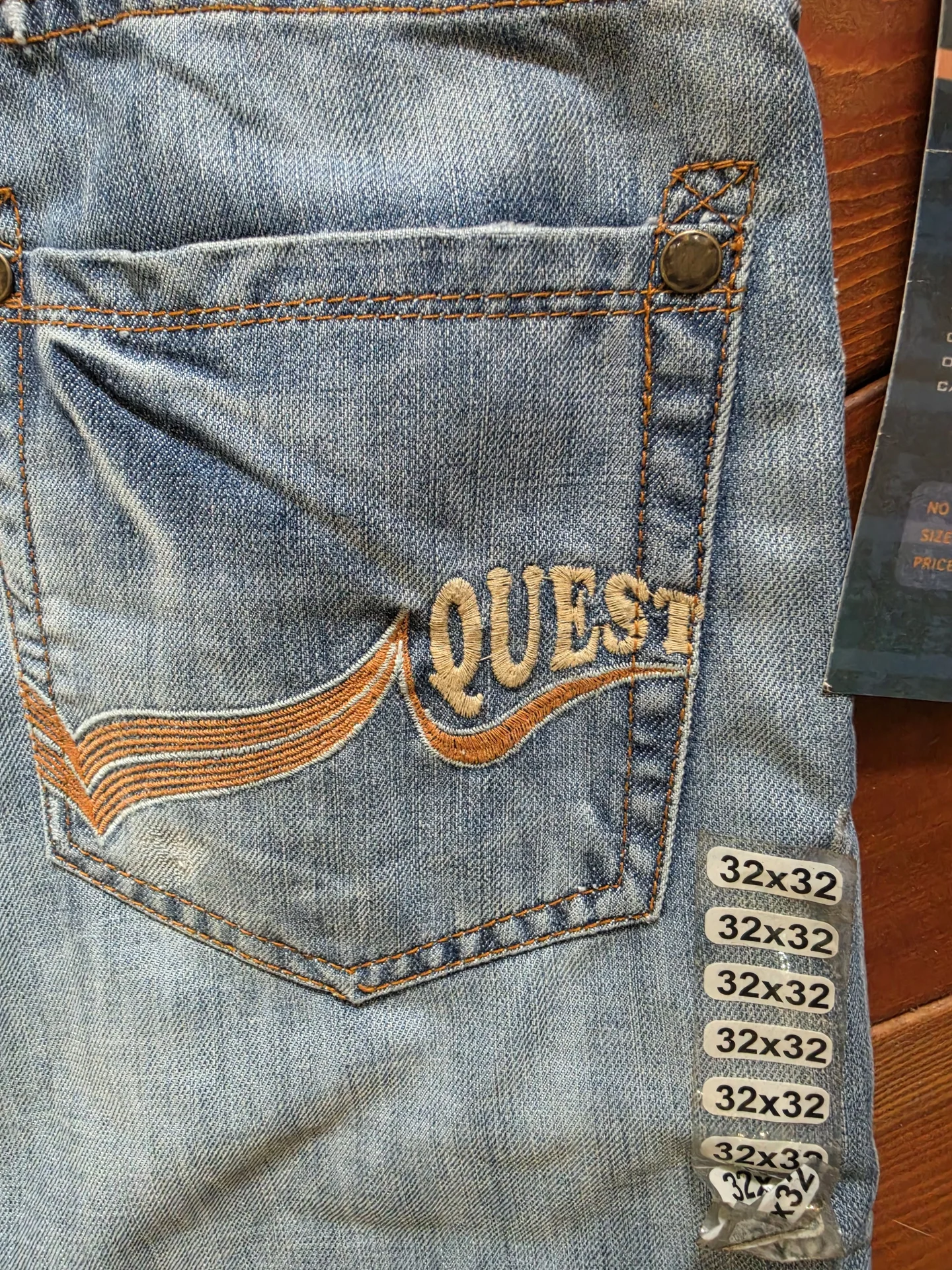 Джинсы женские QUEST, 32 размер .Новые - миниатюра 2