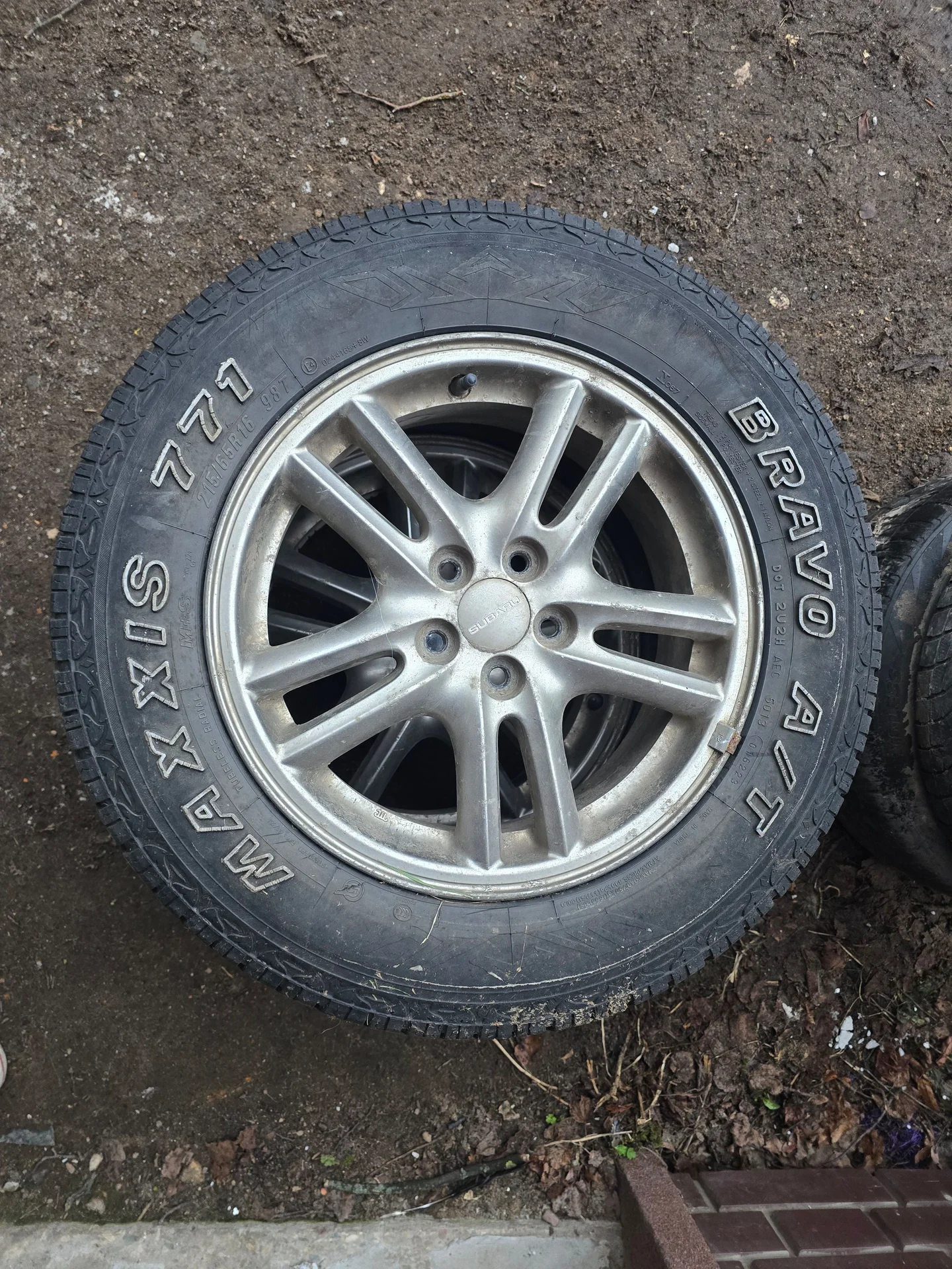 Литые диски Subaru R16 5×100 - миниатюра 2