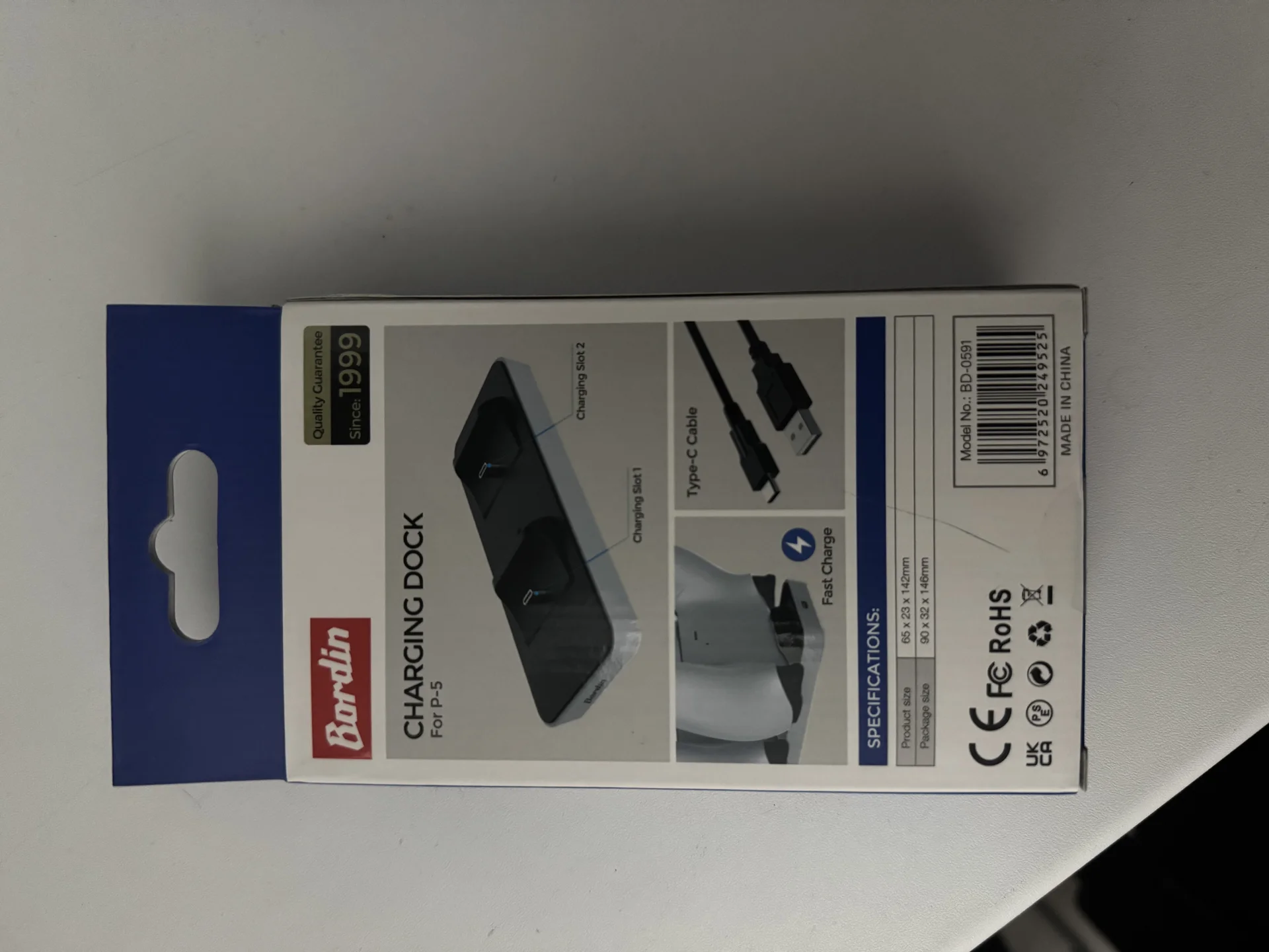 Зарядка для геймпада ps5 - миниатюра 2
