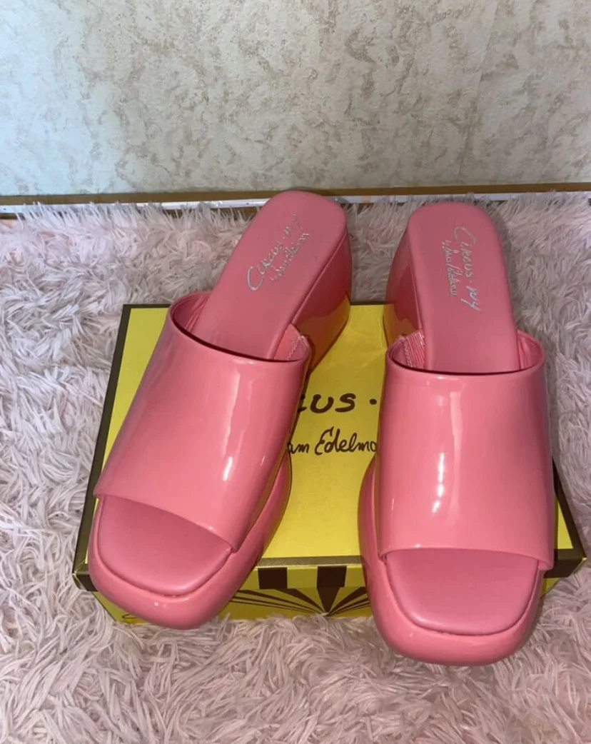 Розовые босоножки Sam Edelman circus - миниатюра 2