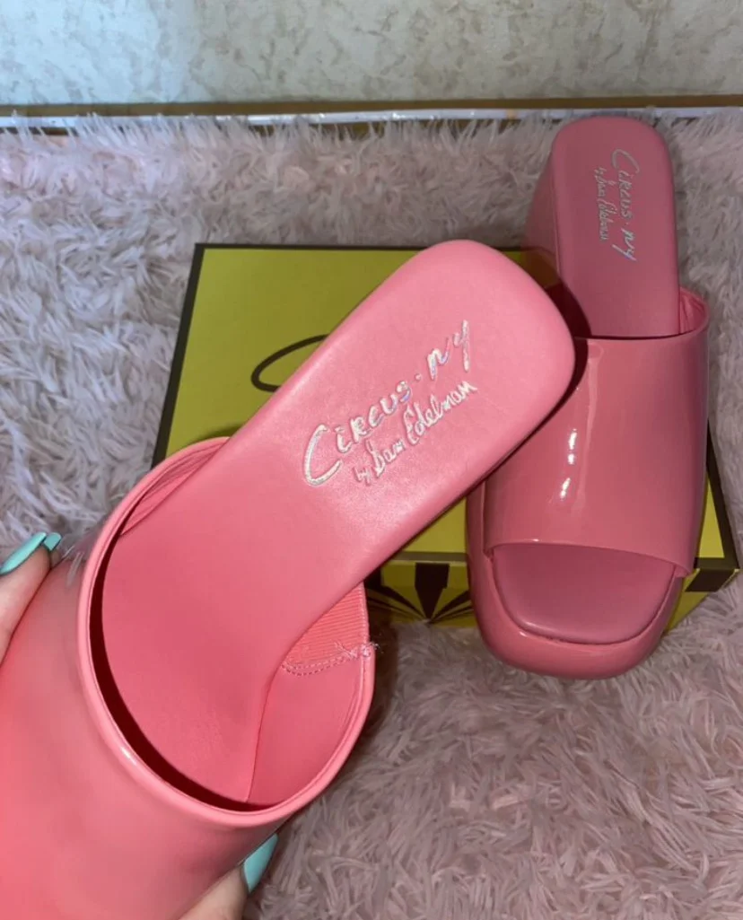 Розовые босоножки Sam Edelman circus - миниатюра 3