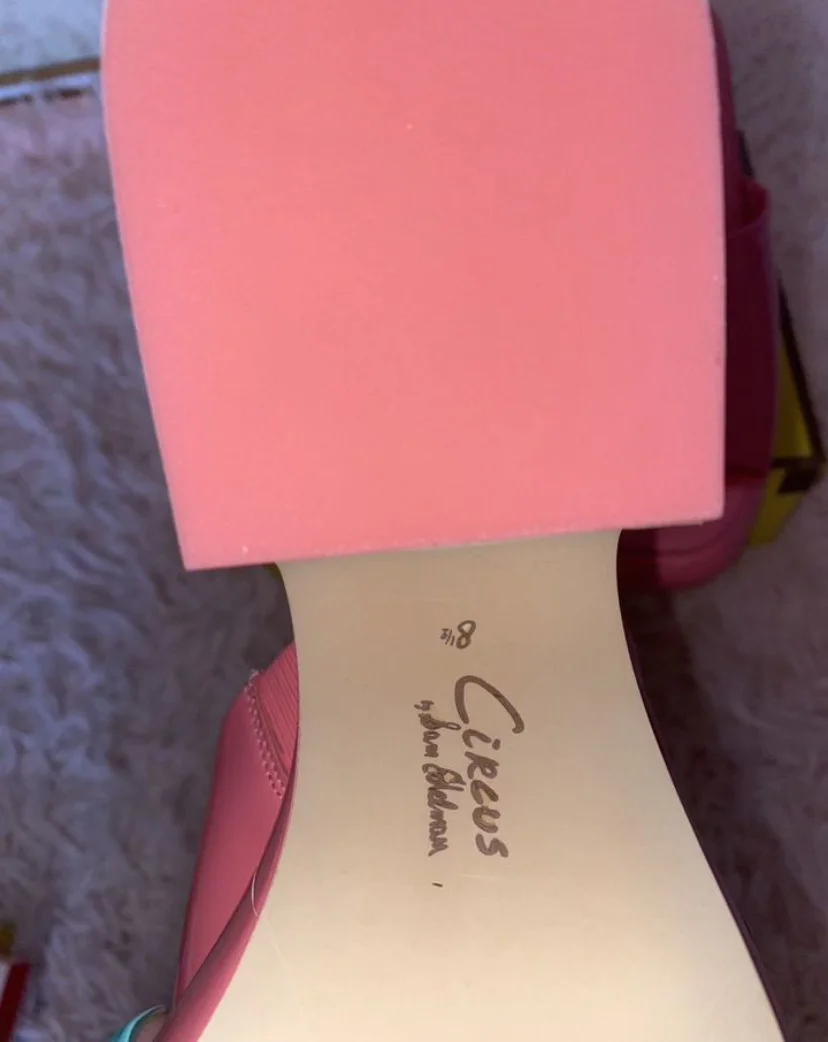 Розовые босоножки Sam Edelman circus - миниатюра 4