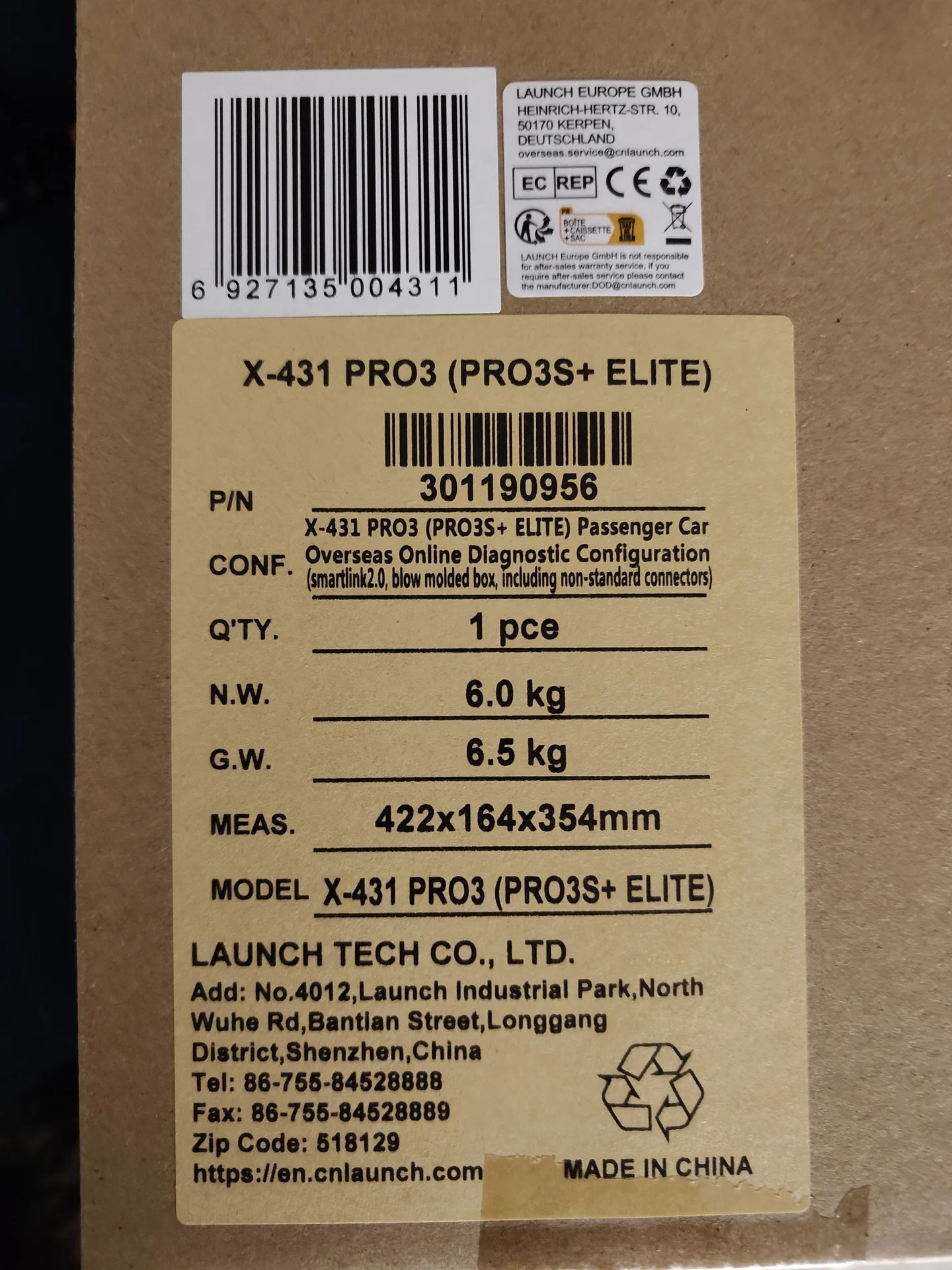 Launch X431 PRO3S+ Elite(Smartlink C 2.0) - миниатюра 4
