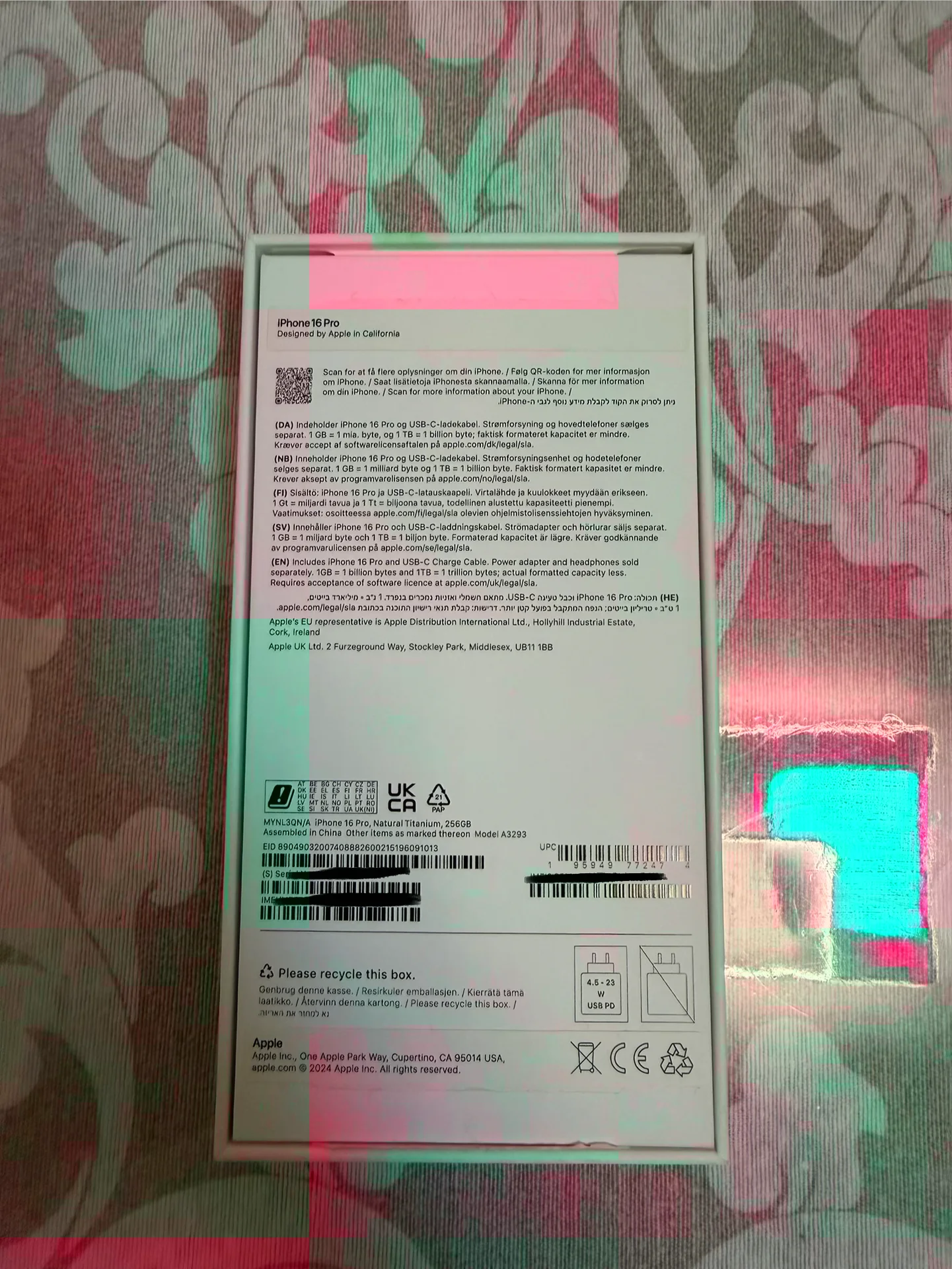IPhone 16 pro 256gb SIM + eSIM - миниатюра 5