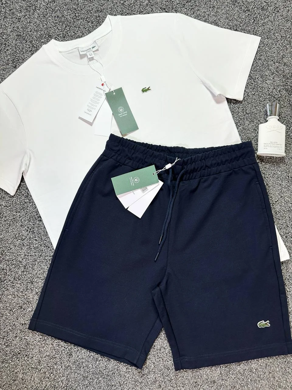 Костюм Lacoste шорты футболка - миниатюра 3