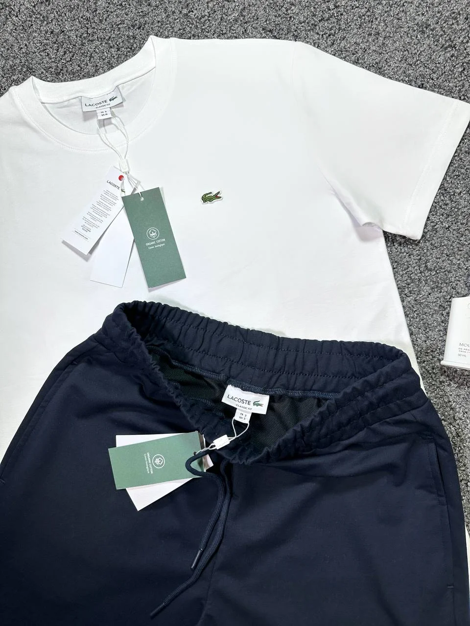 Костюм Lacoste шорты футболка - миниатюра 4