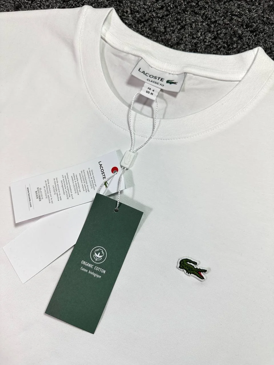Костюм Lacoste шорты футболка - миниатюра 5