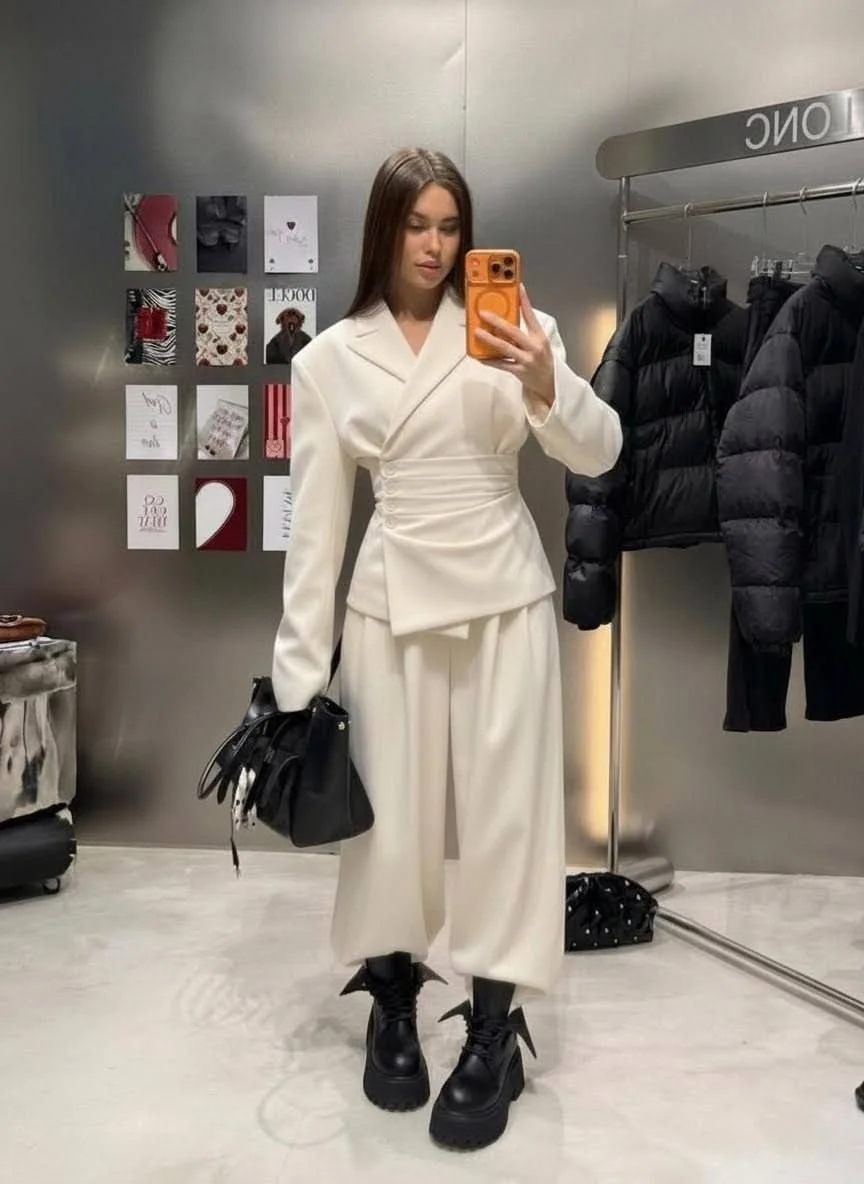 Костюм Trend Suit с акцентной талией - миниатюра 7