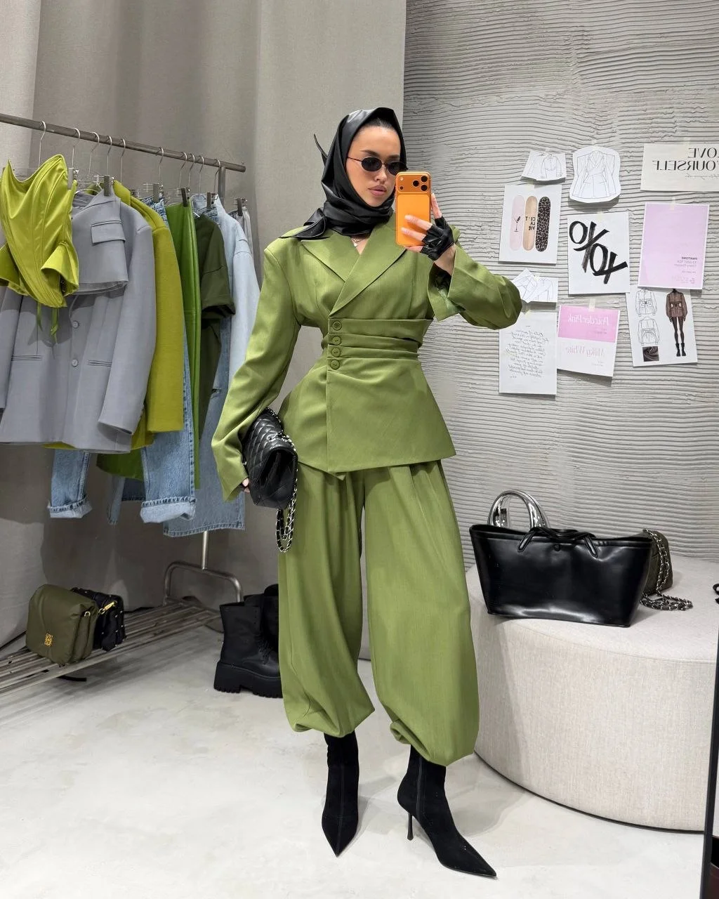 Костюм Trend Suit с акцентной талией - миниатюра 9