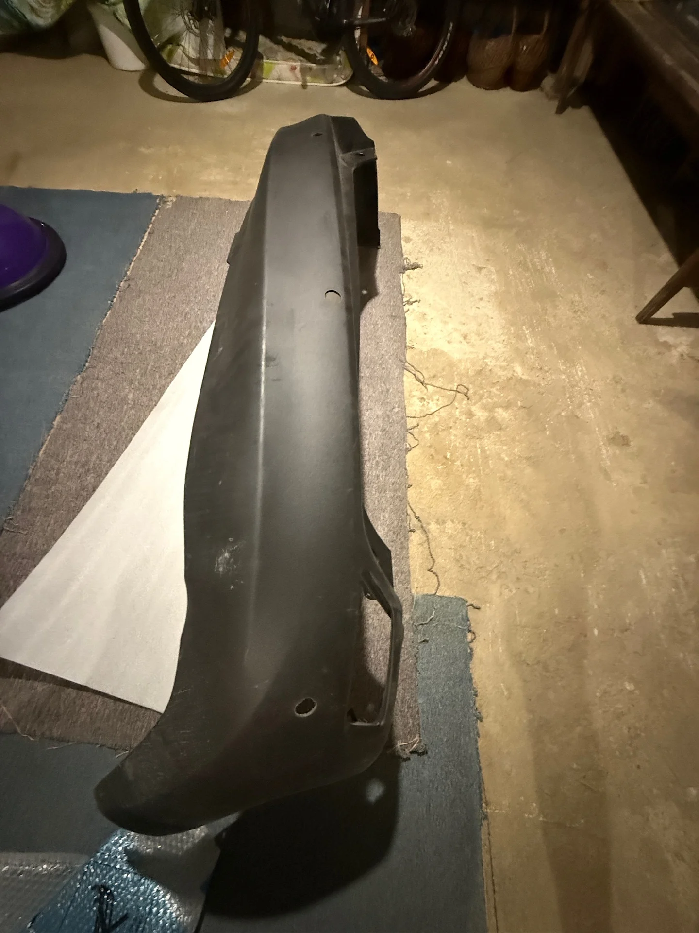 Задний бампер toyota raf 4 - миниатюра 2