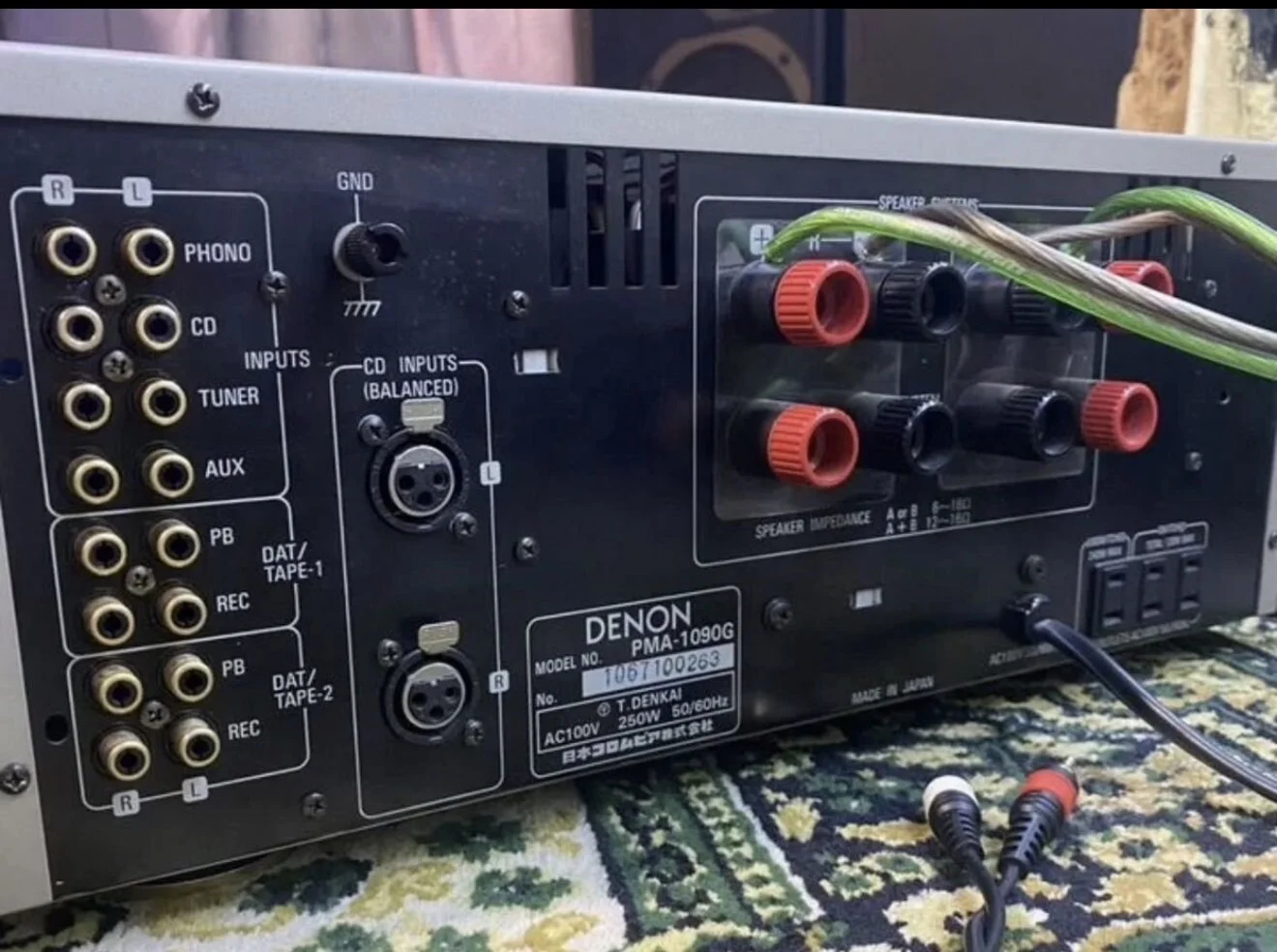 Топовый усилитель denon pma 1090G - миниатюра 3
