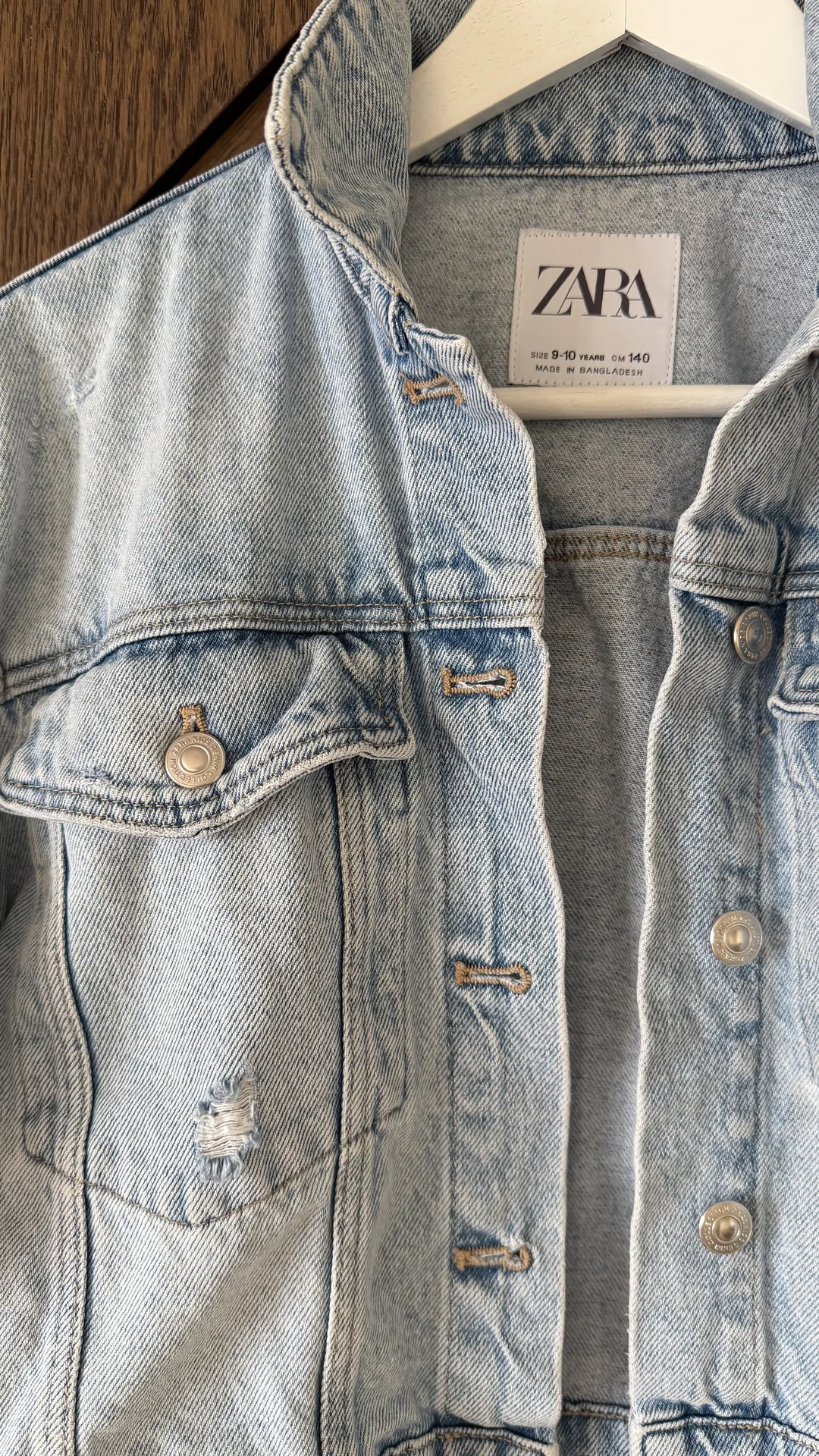 Джинсовка Zara - миниатюра 5