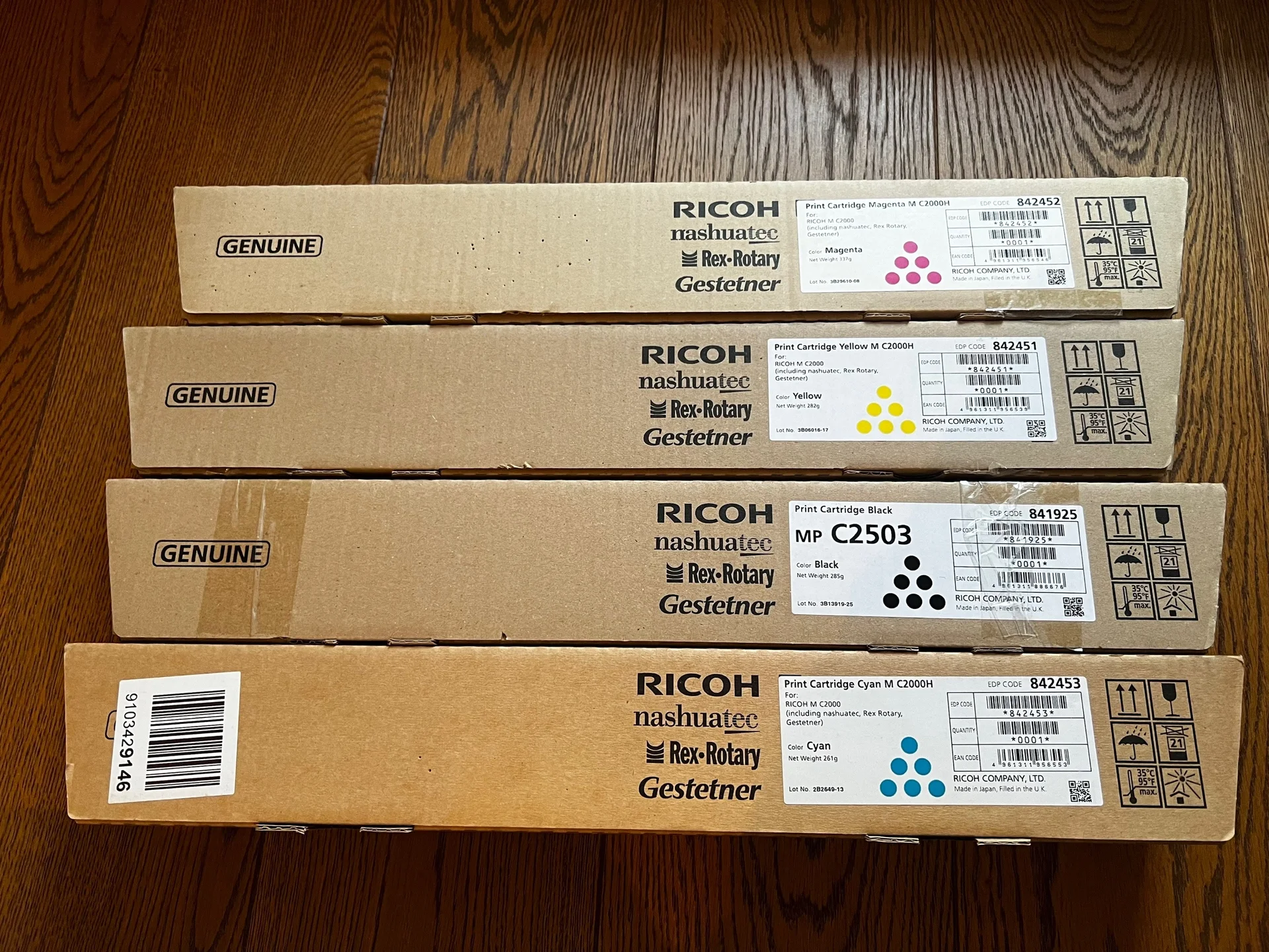 Тонер-картридж Ricoh M C2000H оригинальные - изображение 1