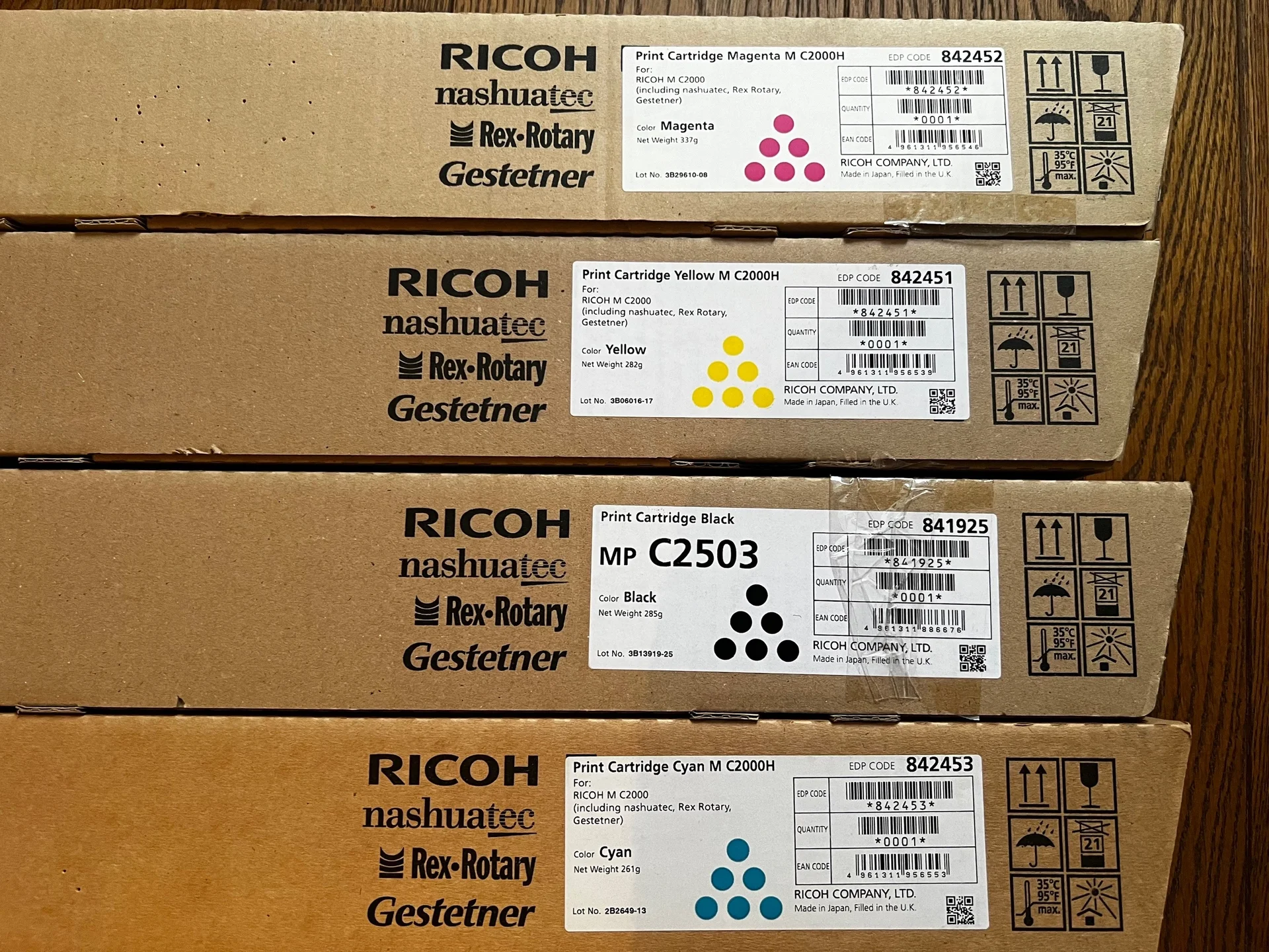 Тонер-картридж Ricoh M C2000H оригинальные - миниатюра 2