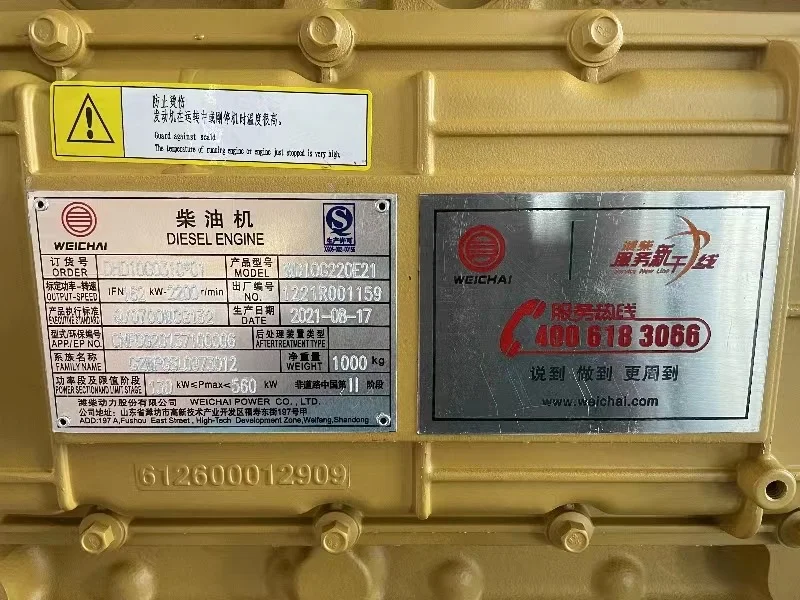 Двигатель WD10G220E21 - миниатюра 6