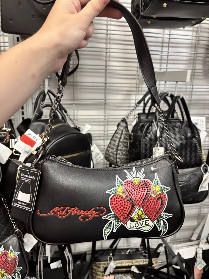 Сумочки Ed Hardy багет размер S - миниатюра 4