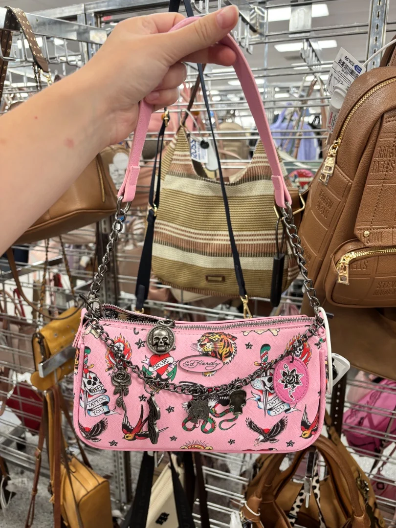 Сумочки Ed Hardy багет размер S - миниатюра 9