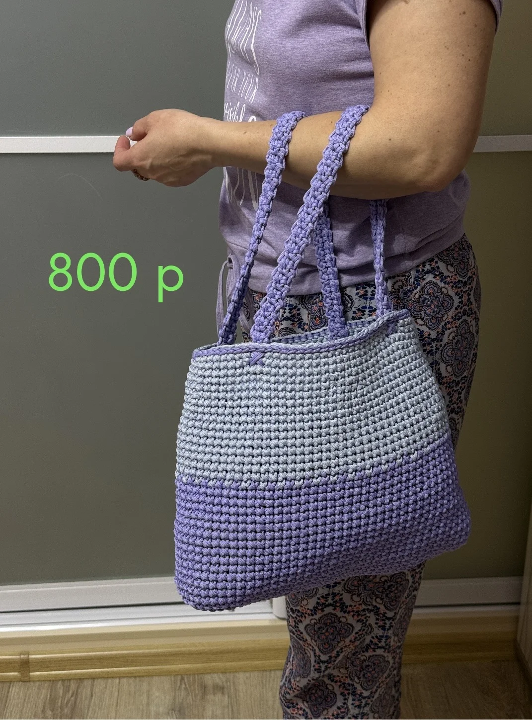 Вязаные пляжные сумки новые - миниатюра 9