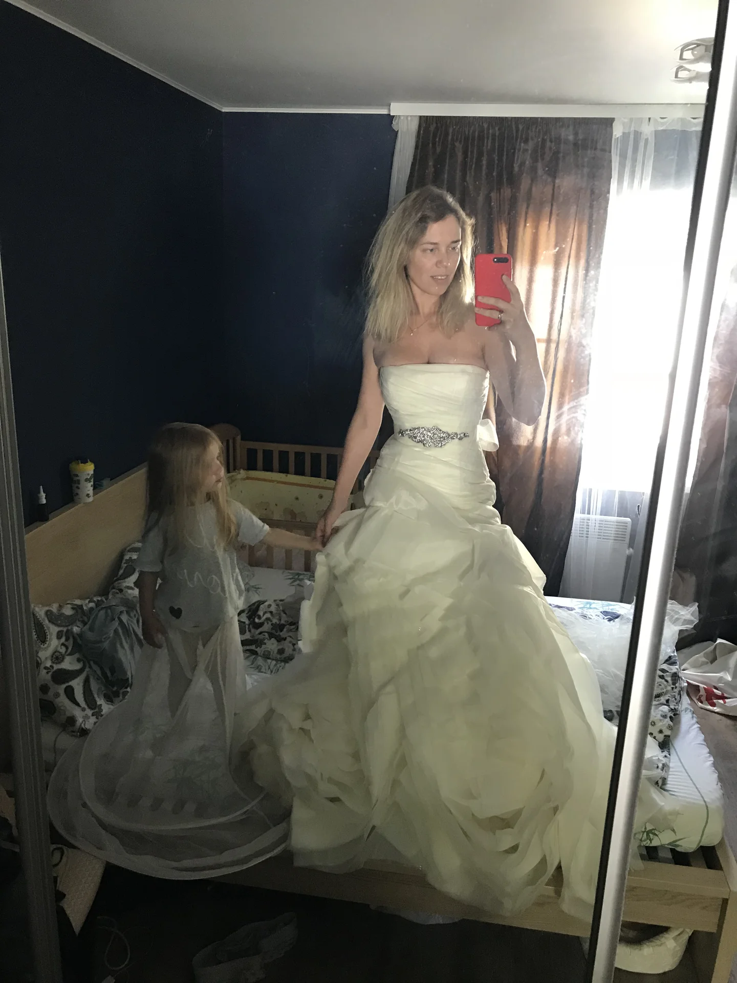 Свадебное платье Vera Wang xs-s оригинал - миниатюра 9