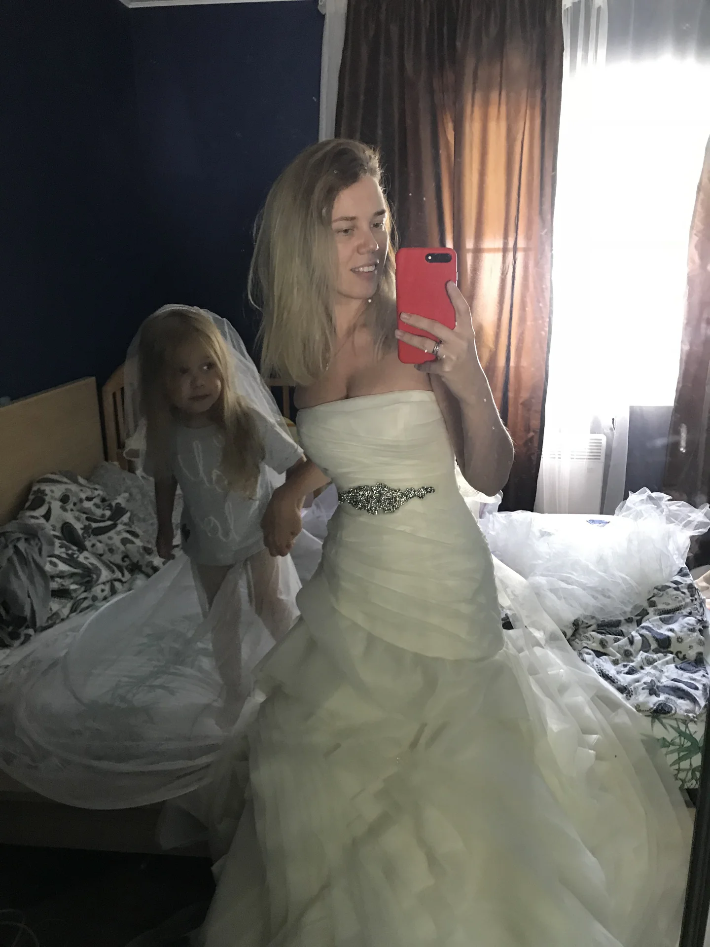 Свадебное платье Vera Wang xs-s оригинал - миниатюра 10