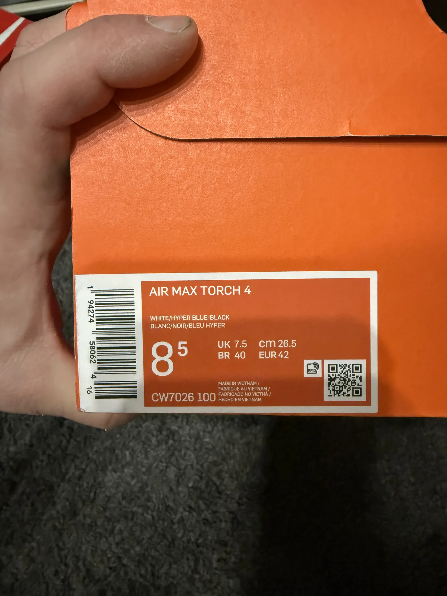 Кроссовки. Nike Tourch 4 - миниатюра 7