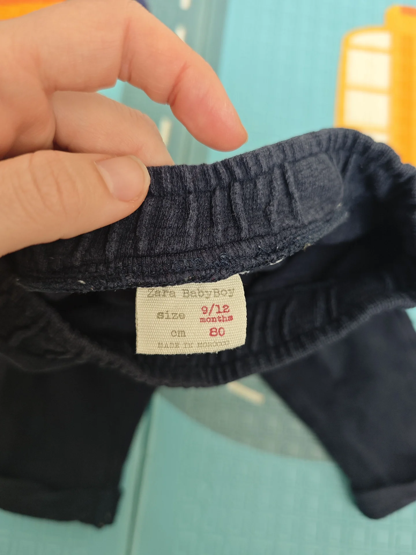 Темные штанишки Zara kids - миниатюра 3