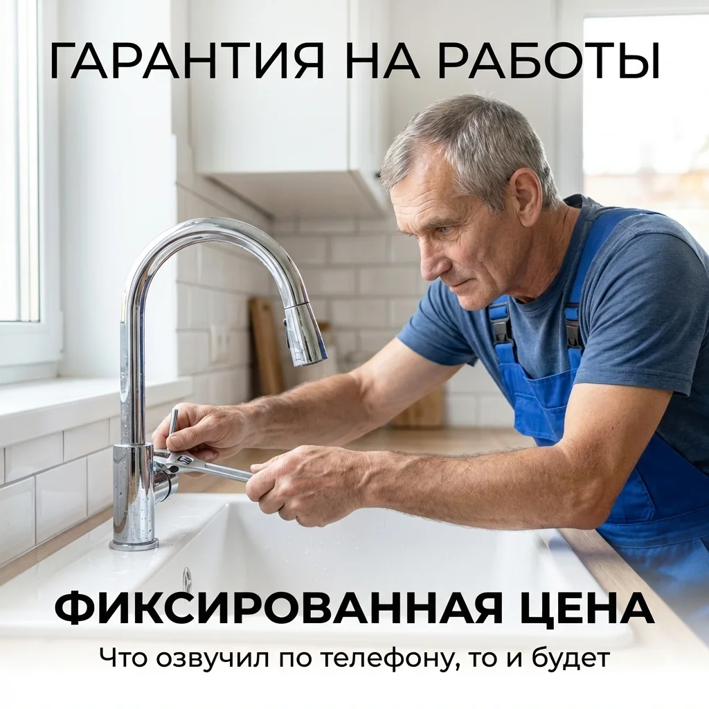 Сантехник Стрельна. Опыт 12 лет - изображение 1