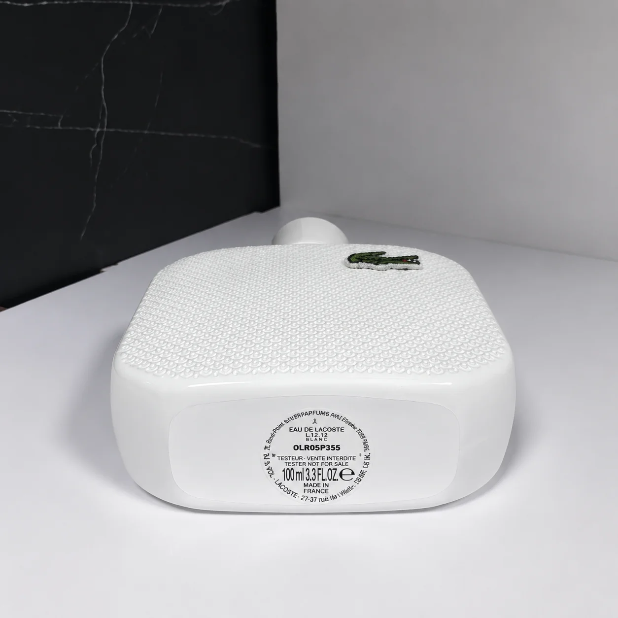Lacoste L.12.12 blanc edt 100ml tester - миниатюра 4
