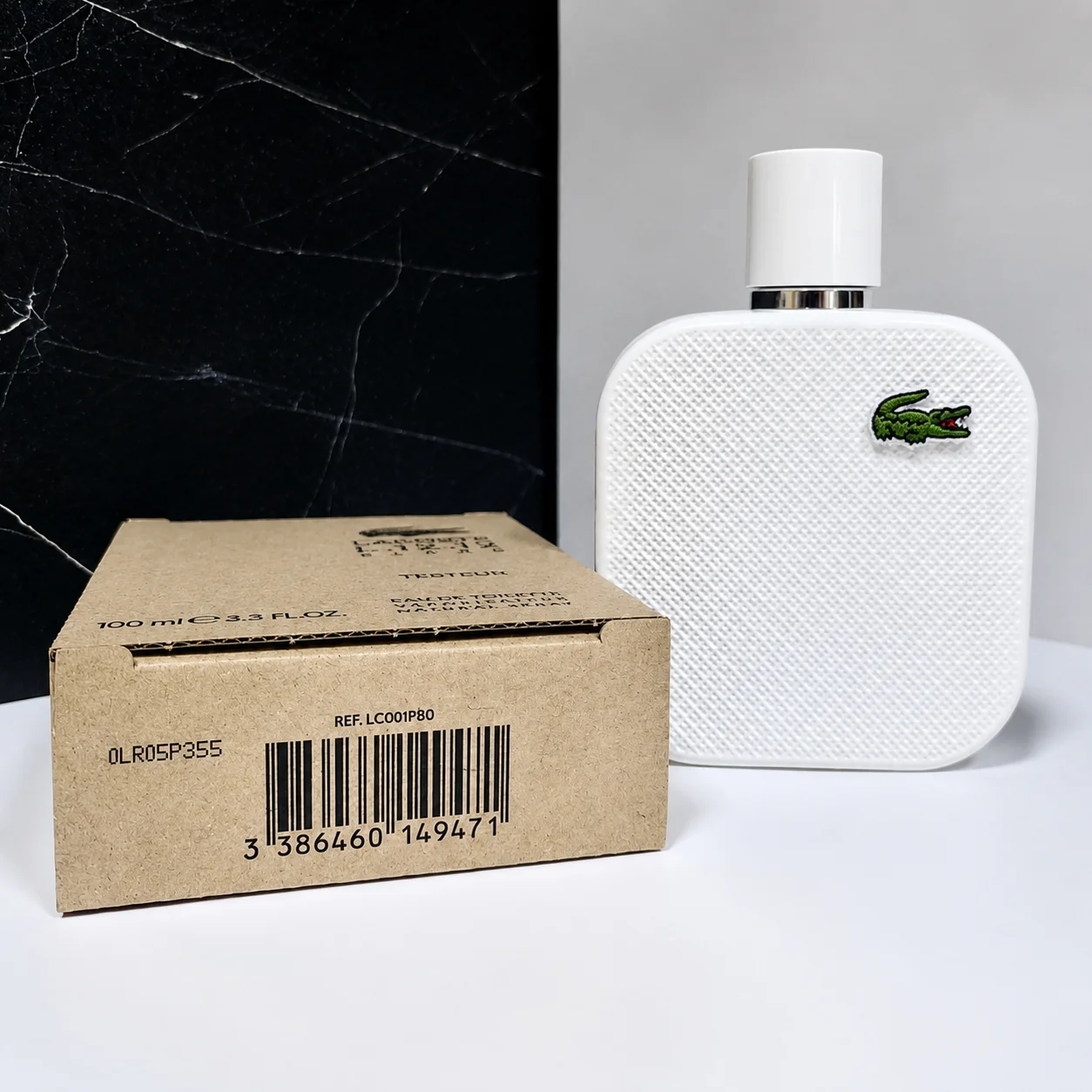 Lacoste L.12.12 blanc edt 100ml tester - миниатюра 7