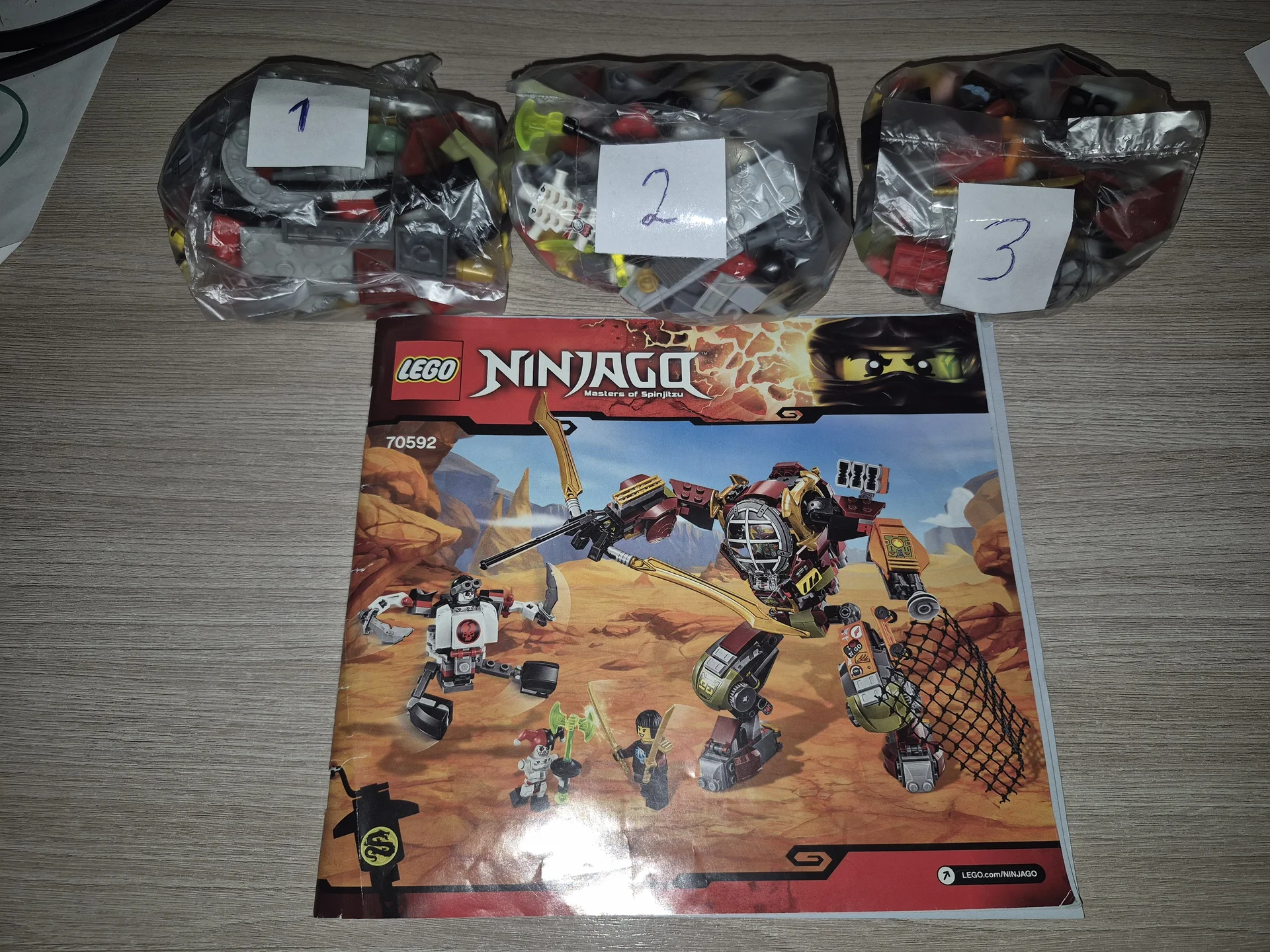 Lego ninjago 70592 Робот-спасатель - миниатюра 5
