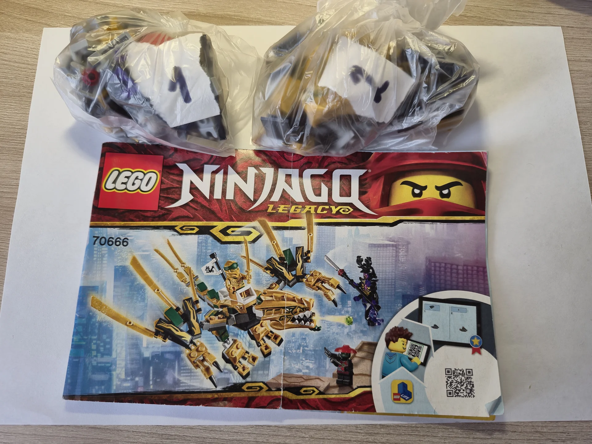 Lego Ninjago 70606 Золотой Дракон - миниатюра 4